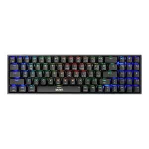 Teclado Marvo Mecánico Kg956 75% SW Yellow Ing Bk