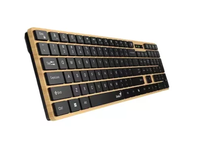 Teclado Genius SlimStar 7250BT madera Bluetooth