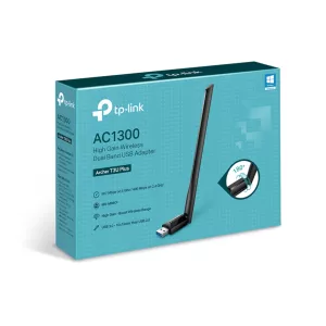 Adaptador de Red Tp-Link Usb Archer T3u Plus Dual Band Ac1300