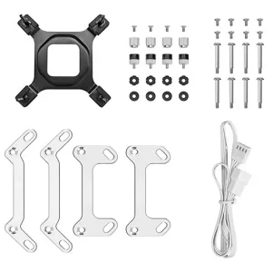 Cooler DeepCool Mystique 240 blanco