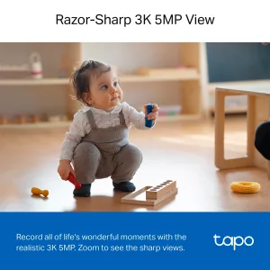 Cámara Ip Tp-link Tapo C230 3k 5mp Wifi Visión Nocturna