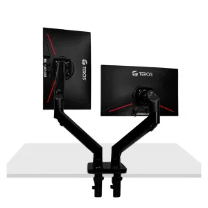 SOPORTE PARA 2 MONITORES TEROS TE-7114 DE 22 A 32