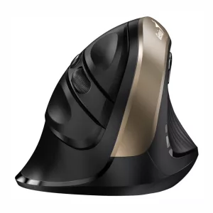 Mouse Genius Ergo inalámbrico dorado