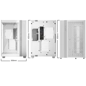 Gabinete be quiet! Light Base 600 DX Blanco
