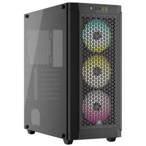 CASE GAMING CORSAIR MEDIA TORRE VIDRIO 480T TEMPLADO 3 AR120 RGB CC-9011272-WW