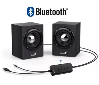 Parlante Genius 2.0 SP-HF385BT 4W madera