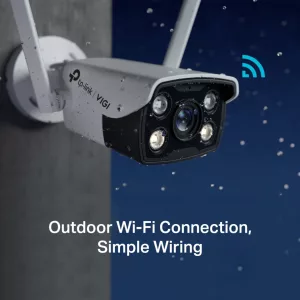 Cámara Seguridad Ext Tp-Link Vigi C340 Wi-Fi Color Ip67 Día Noche 2K 4mp