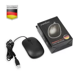 PERIXX PERIMICE-201 – MOUSE ERGONÓMICO AMBIDIESTRO USB