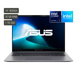 NOTEBOOK ASUS EXPERTBOOK P5 P5405CSA-NZ0806X INTEL CORE ULTRA 7 258V 32GB RAM 1TB SSD 14'' 2.5K WINDOWS 11 PRO
