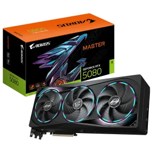 TARJETA DE VIDEO GIGABYTE RTX 5080 AORUS MASTER 16GB GDDR7
