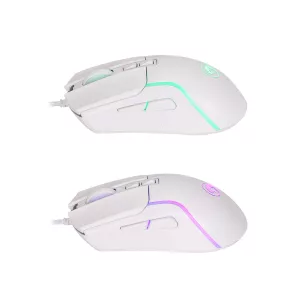 Mouse Marvo M292 Gaming RGB Blanco