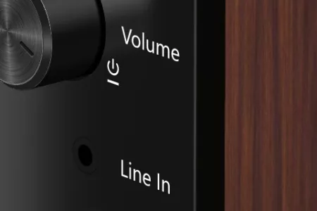 Parlante Genius SW-2.1 350 madera