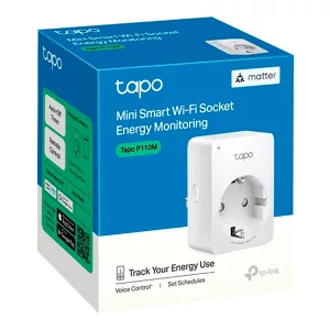 Enchufe Inteligente Con Medidor De Consumo Tp-link Tapo P110m Wifi