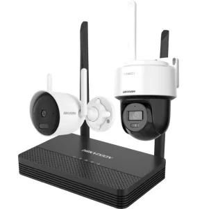 Kit Hikvision NVS Wifi + 2 camaras 4MP exterior