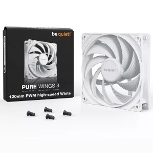 Fan be quiet! Pure Wings 3 120mm PWM High Speed blanco