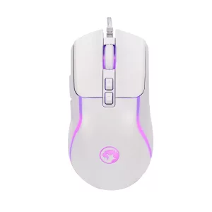 Mouse Marvo M292 Gaming RGB Blanco