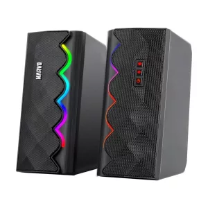 PARLANTES GAMING PC MARVO SG-269 BLUETOOTH CON ILUMINACIÓN RGB