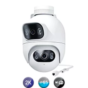Cámara Cableada Xiaomi Imilab Ec6 Dual Día Noche Ip65 2K+2K