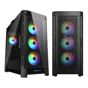 Gabinete Cougar Duoface Pro Rgb Black
