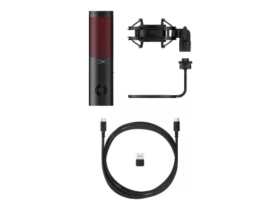 HyperX QuadCast 2 - Micrófono - USB - negro