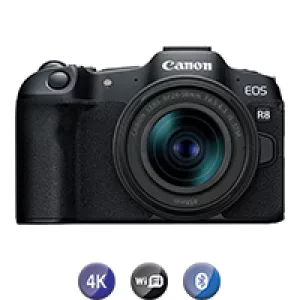 Cámara Digital Canon Mirrorless Eos R8 24-50mm 24,2mp 4k
