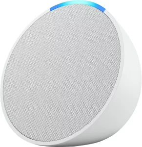 Parlante inteligente Amazon Echo Pop blanco