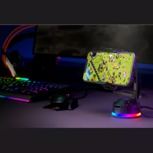 Cargador Inalámbrico Cougar P/celular Bunker M Rgb