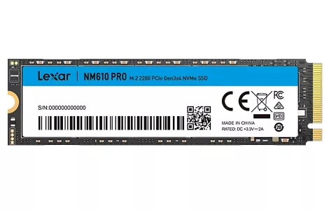 Disco SSD Lexar 1TB M.2 2280 NVMe PCIe Gen3x4