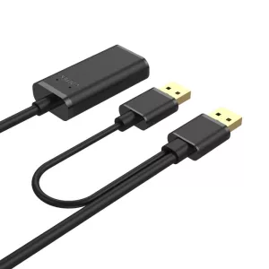 CABLE EXTENSOR UNITEK USB- A 2.0 (Y-278) BLACK – 10MTS