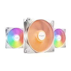 Fan be quiet! Light Wings LX 120mm PWM HS x 3 blanco