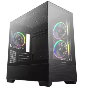 Gabinete Deepcool CG380 3F negro