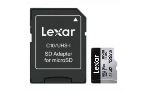 Memoria microSDXC Lexar Pro 128GB Silver Plus