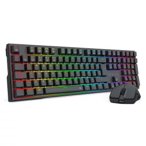 Kit de Teclado y Mouse Redragon S146 SP Teclado K668 full size M724