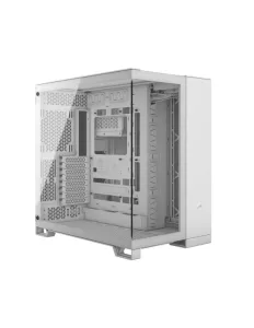 CASE GAMING CORSAIR DOBLE CAMARA MEDIA TORRE 6500X VIDRIO TEMPLADO WHITE CC-9011258-WW