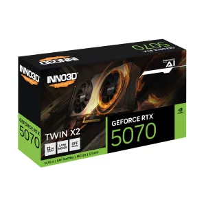 Tarjeta Inno3d Geforce Rtx 5070 12gb Twin X2