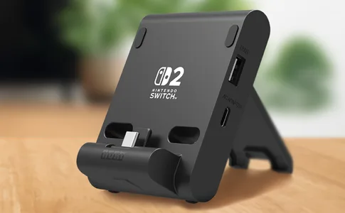 CARGADOR HORI DUAL USB PLAYSTAND P/ NINTENDO SWITCH 2 
