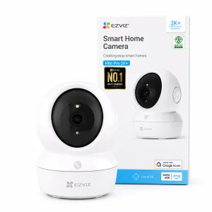 CAMARA EZVIZ H6C PRO 2K+ WIFI INTERIOR CON PANE0 E INCLINACION