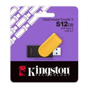 PENDRIVE KINGSTON DT EXODIA S 256GB - ORANGE/BLACK 256GB