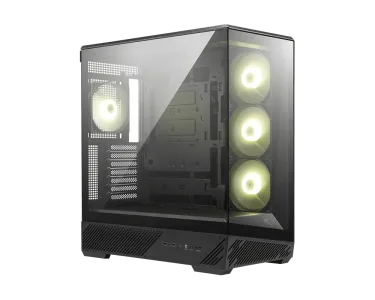 GABINETE MSI MAG PANO 130R PZ BLACK ARGB C/ 4 VENTILADORES ARGB