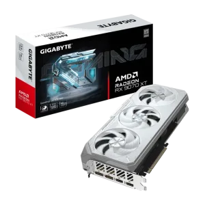 TARJETA DE VIDEO GIGABYTE RADEON RX 9070 XT GAMING OC ICE 16GB GDDR6