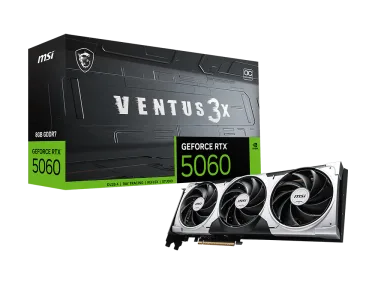 TARJETA DE VIDEO MSI GEFORCE RTX 5060 VENTUS 3X OC 8G