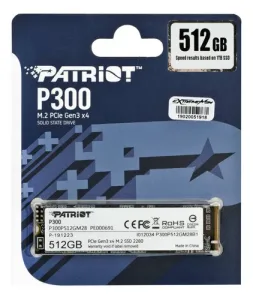 DISCO SOLIDO INTERNO SSD PATRIOT P300 512GB M.2 NVME 