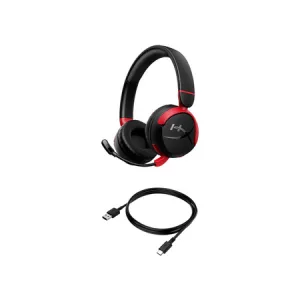 AURICULARES GAMING HYPERX MINI CLOUD KIDS INALAMBRICO - BLACK