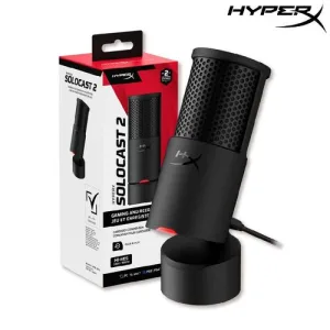 MICROFONO HYPERX SOLOCAST 2 - BLACK