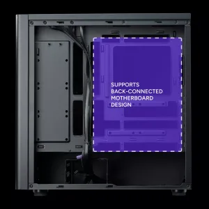 GABINETE COOLER MASTER ELITE 502 C/ 3 VENTILADORES ARGB – BLACK 