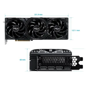 Tarjeta Palit Geforce Rtx 5080 Gamingpro Oc 16gb D