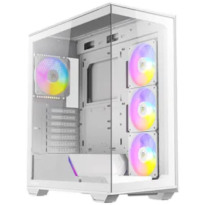 GABINETE GAMING ANTEC C3 ARGB CON 4 VENTILADORES - WHITE