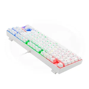TECLADO GAMING MECANICO REDRAGON KUMARA K552 RGB CABLEADO -  WHITE