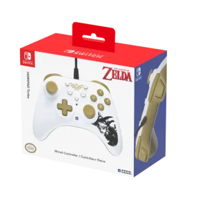 JOYSTICK HORI TURBO ZELDA PARA NINTENDO SWITCH- CABLEADO