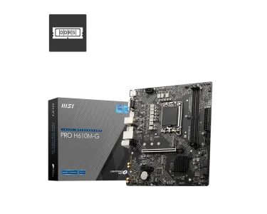 MOTHER MSI PRO H610M-G DDR5 LGA1700 